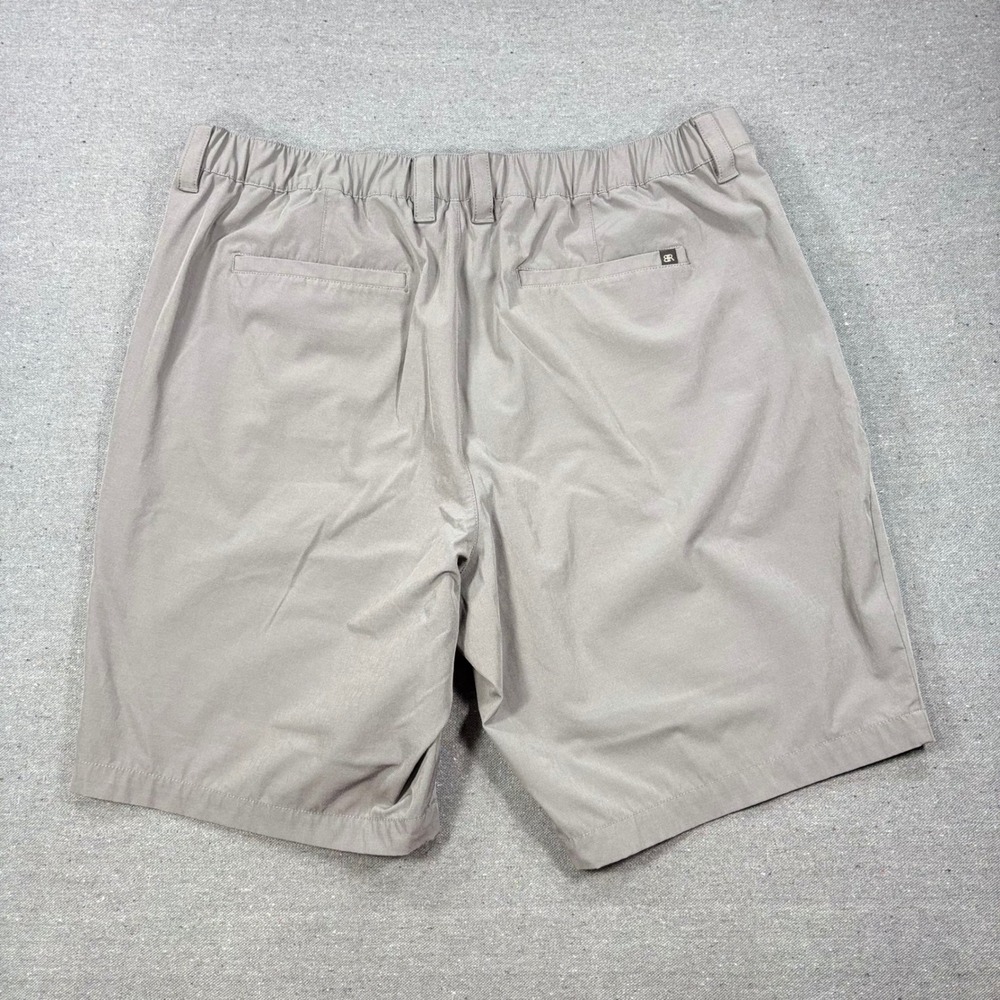 Banana Republic Shorts Men Size 40 Gray Ripstop Stretch Elastic Waist Casual - Picture 2 of 7
